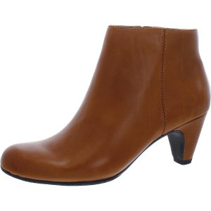 MIchelle Stiefeletten aus Leder mit Ferse