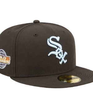 New Era 59Fifty MLB Chicago weiße Sox Wolke unter schwarzem Hut – 60243791 / 7676475211836