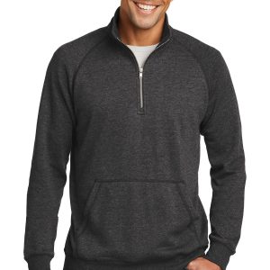 District Leichtes Fleece mit 1/4-Reißverschluss. DM392