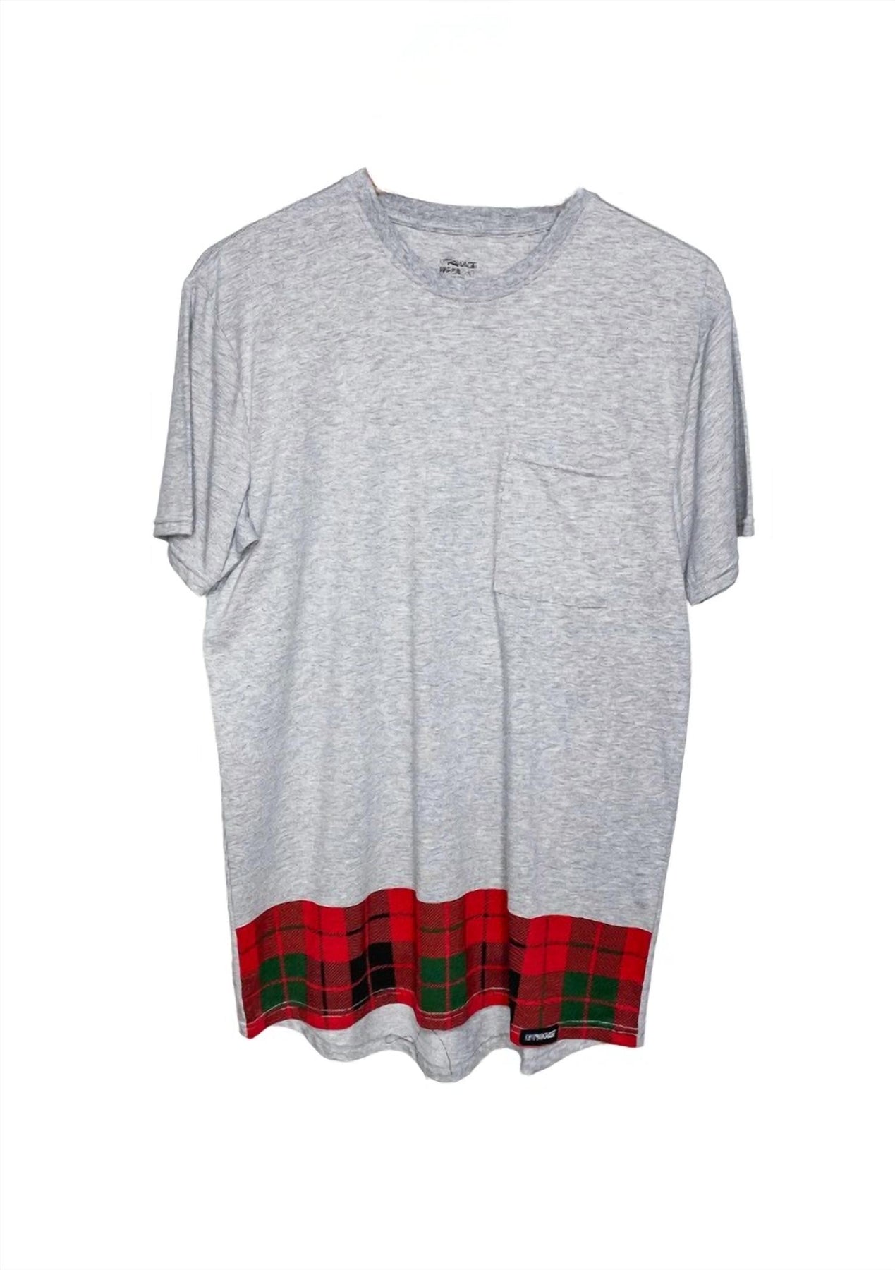 Herren Weekday Select Kurzarm-T-Shirt im Heather Camp