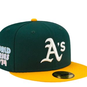 New Era 59Fifty MLB Oakland Athletics Pop Sweat Grn/ violett angebracht Hut 60243525 7676475375676