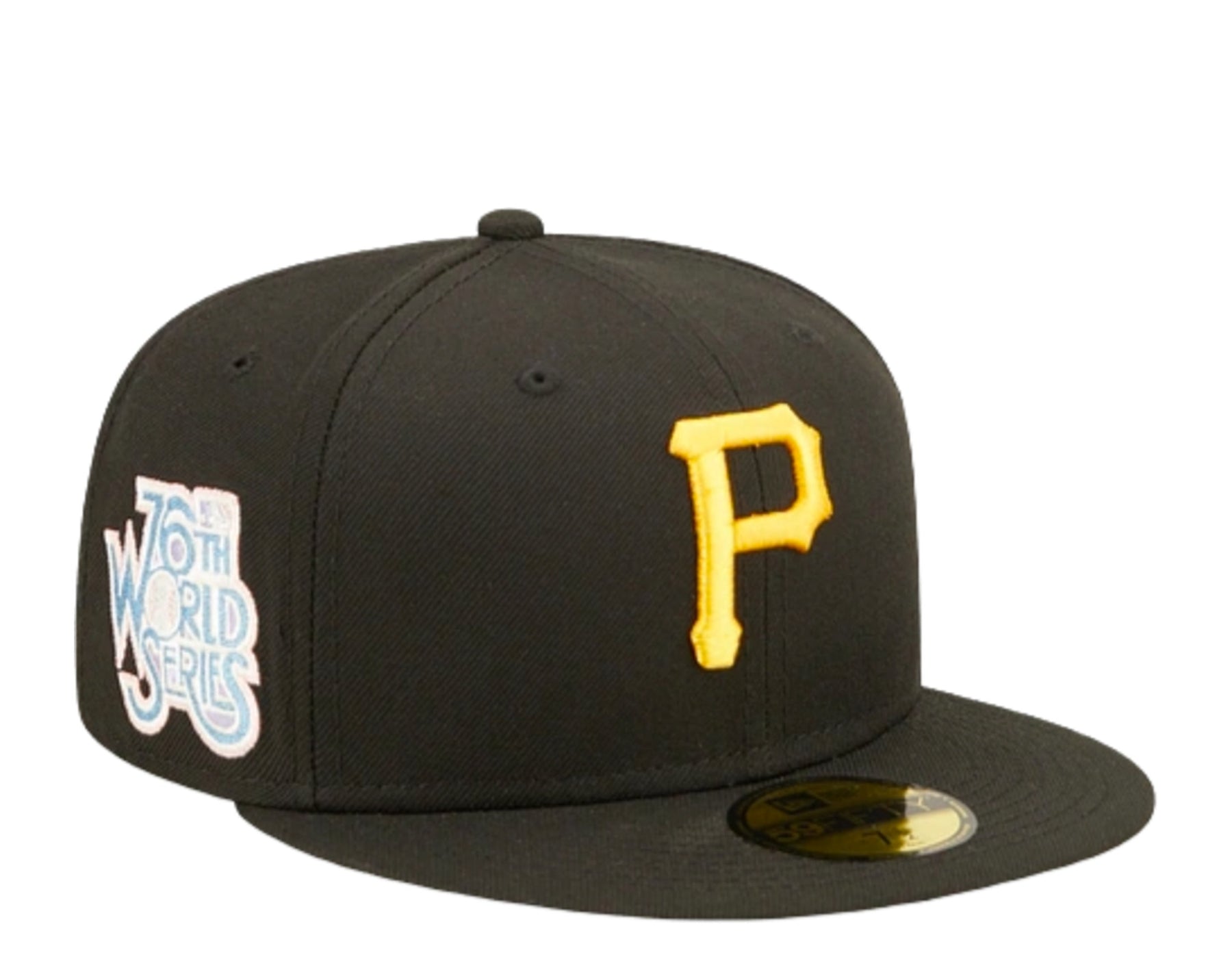 New Era 59Fifty MLB Pittsburg Pirates Pop Sweat Schwarz / Blau körpernah Hut 60243519