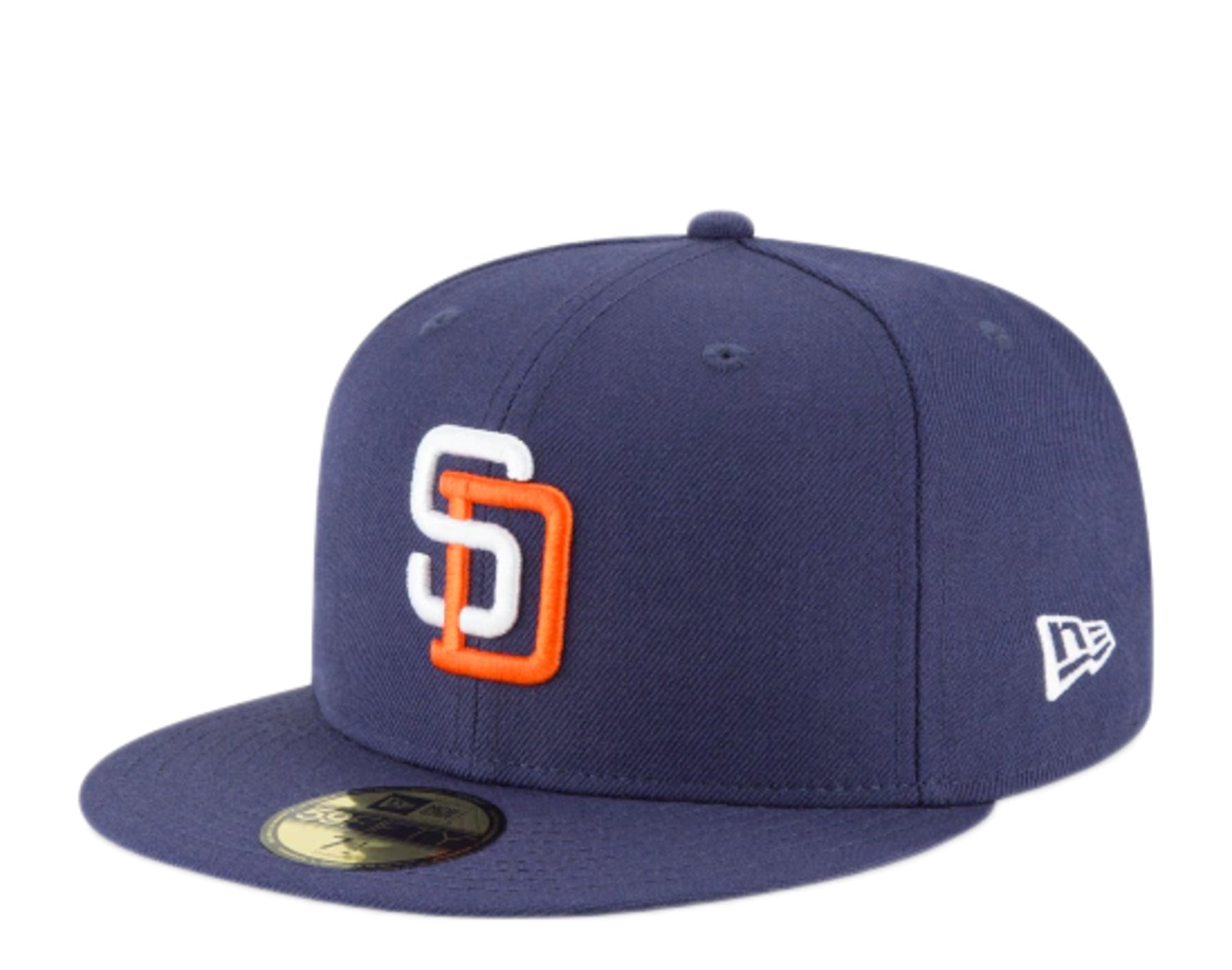New Era 59Fifty MLB San Diego Padres 1991 Cooperstown körpernah Dunkelblau Hut 11590959
