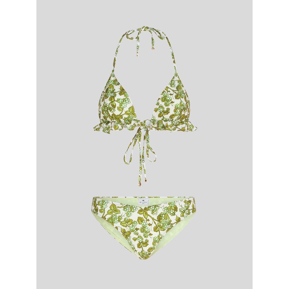 TRIANGLE BIKINI MIT RUCHEN