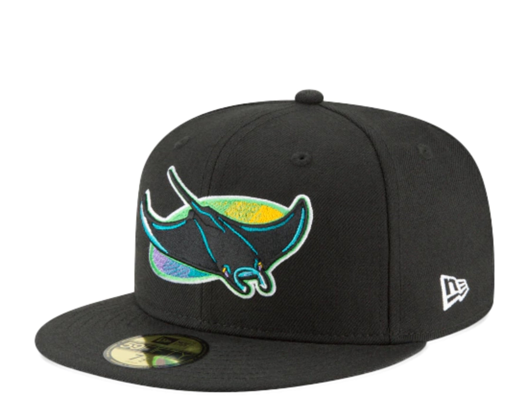 New Era 59Fifty MLB Tampa Bay Rays 1998 Cooperstown Schwarz Einbaumütze 11590955