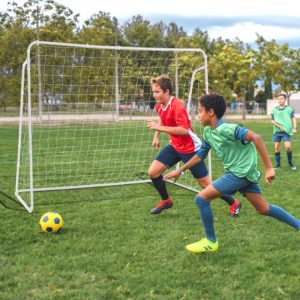 Soccer Goal for Backyard with Heavy Duty Frame and Bodenpfähle 7672882692156