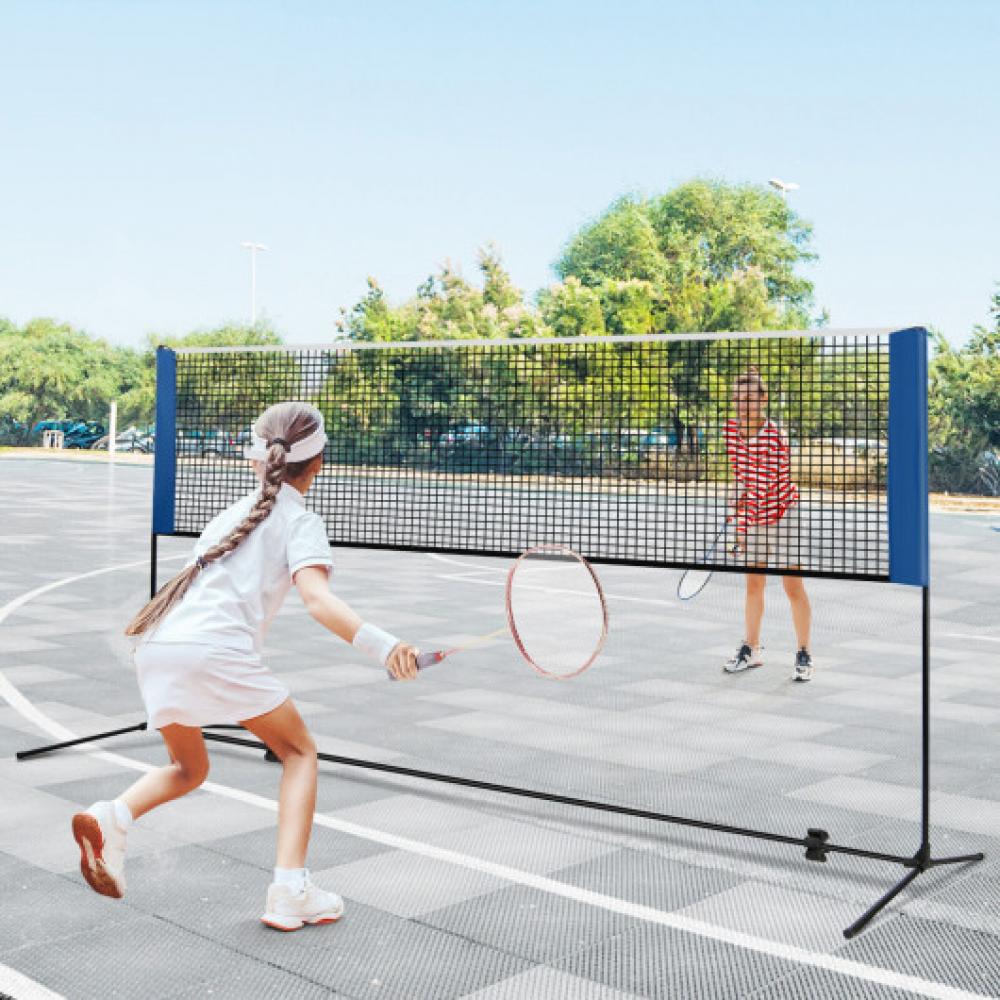 10/14 Fuß verstellbarer Badminton Net Stand mit tragbarer Tragetasche Bag-14 Ft