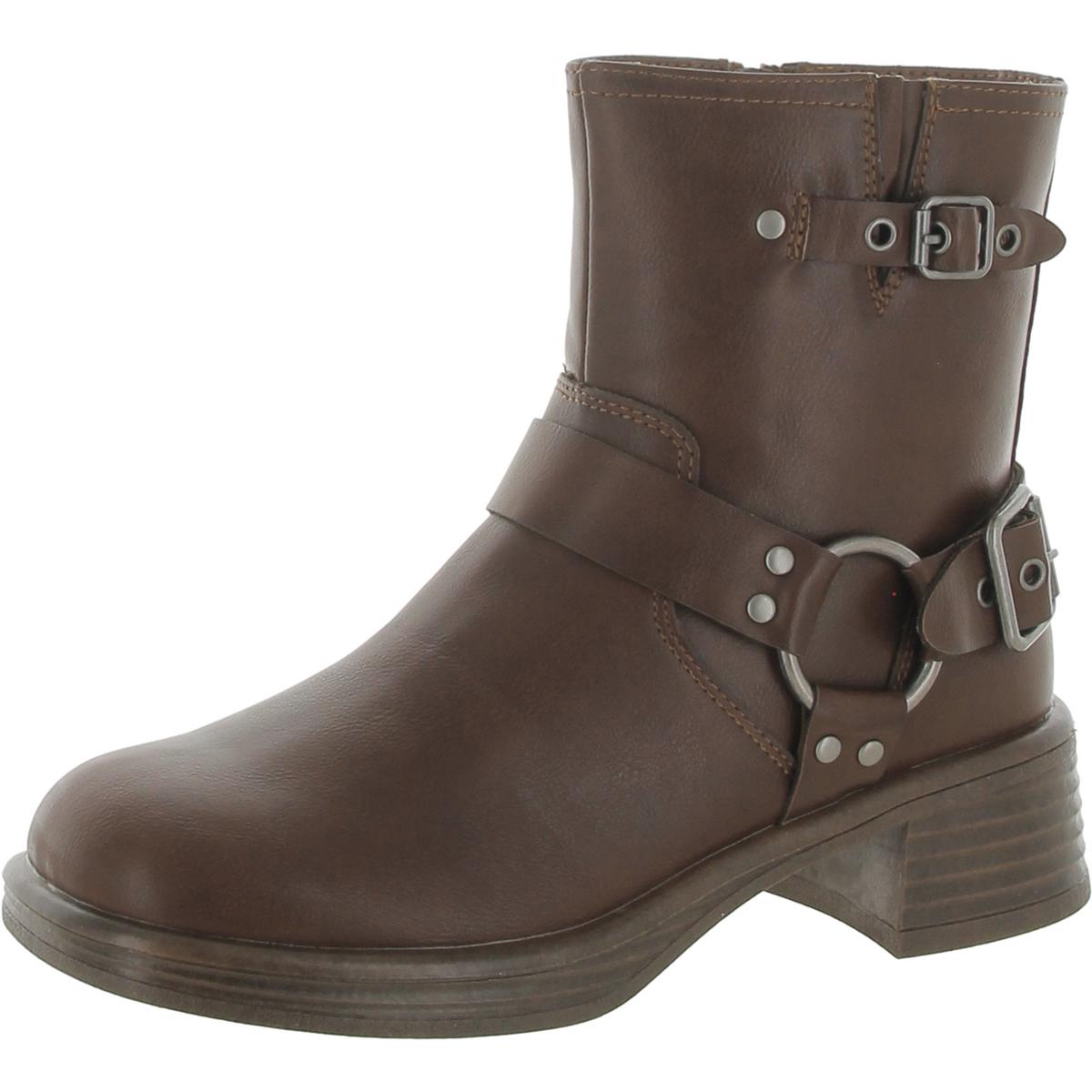 Mädchen JFlyer Schnalle Reißverschluss Stiefeletten