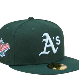 New Era 59Fifty MLB Oakland Athletics Cloud Under grün angebracht Hut 60243792 7676486484028