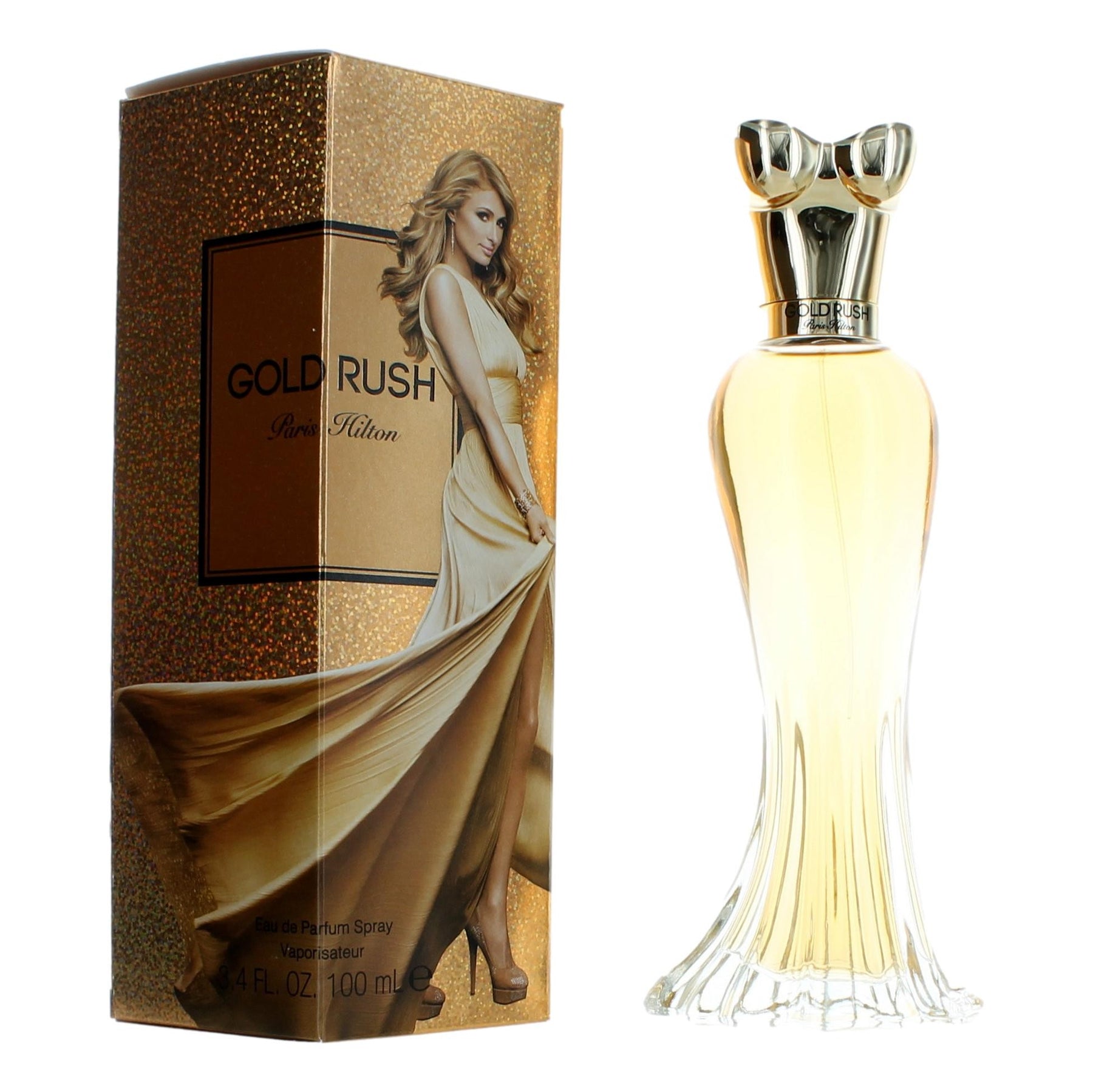 Gold Rush von Paris Hilton, 3.4 oz Eau de Parfum Spray für Damen