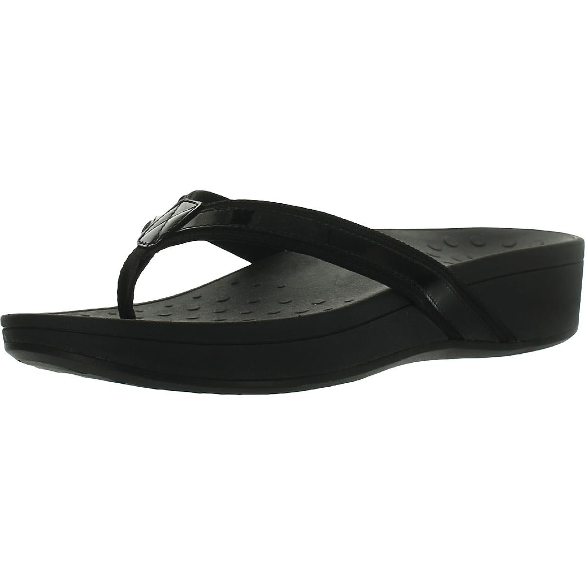 Schwarze Leder Pumps von High Tide