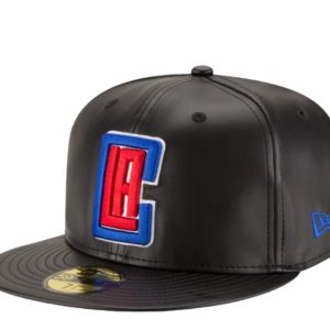 New Era 59Fifty NBA Los Angeles Clippers Kunstleder schwarz montiert Hut 70344051 7676486713404