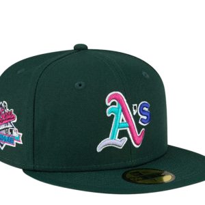 New Era Oakland Athletics Polar Lights 59FIFTY Fitted Lila uv 60296486 7676485075004