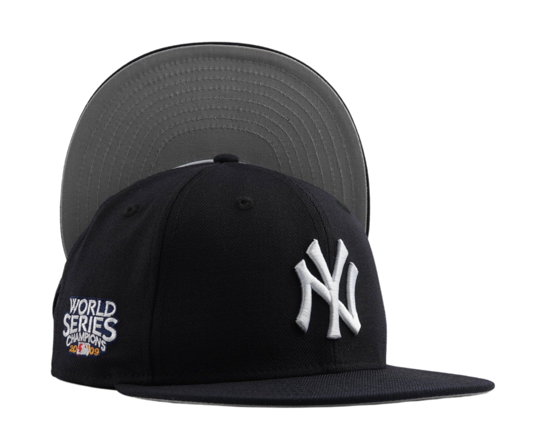 New Era New York Yankees World Series 59FIFTY Einbau grau UV 70126453