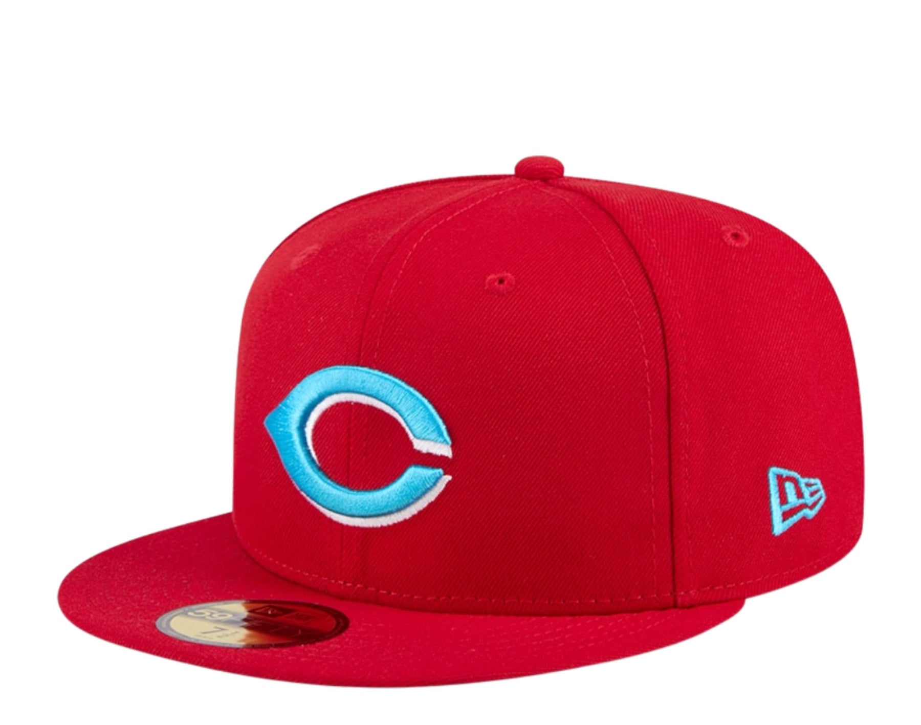 New Era Cincinnati Reds Vatertag 2024 59Fifty Einbau 60499395 Rot Blau UV
