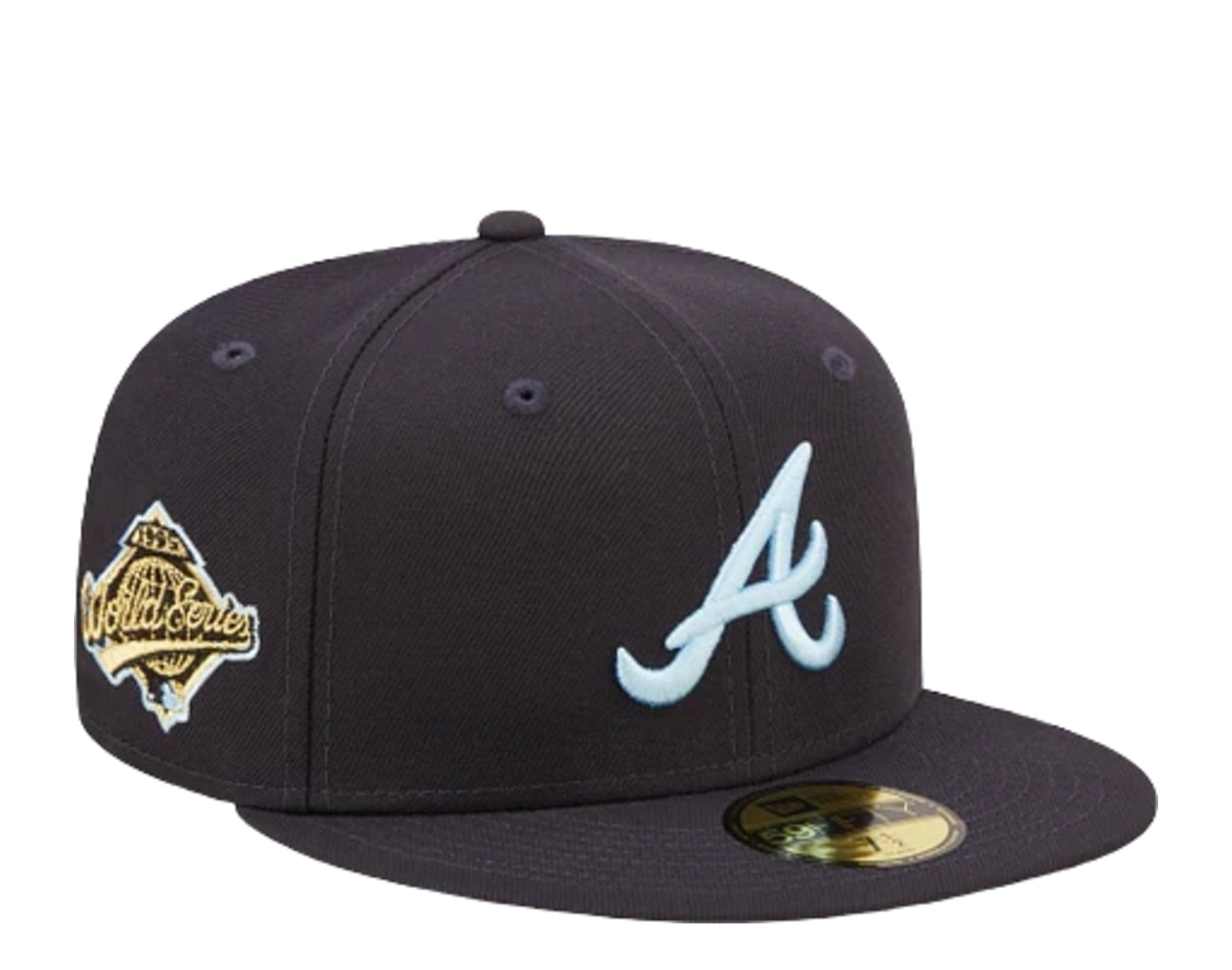 New Era 59Fifty MLB Atlanta Braves Wolke unter Marine körpernah Hut 60243787