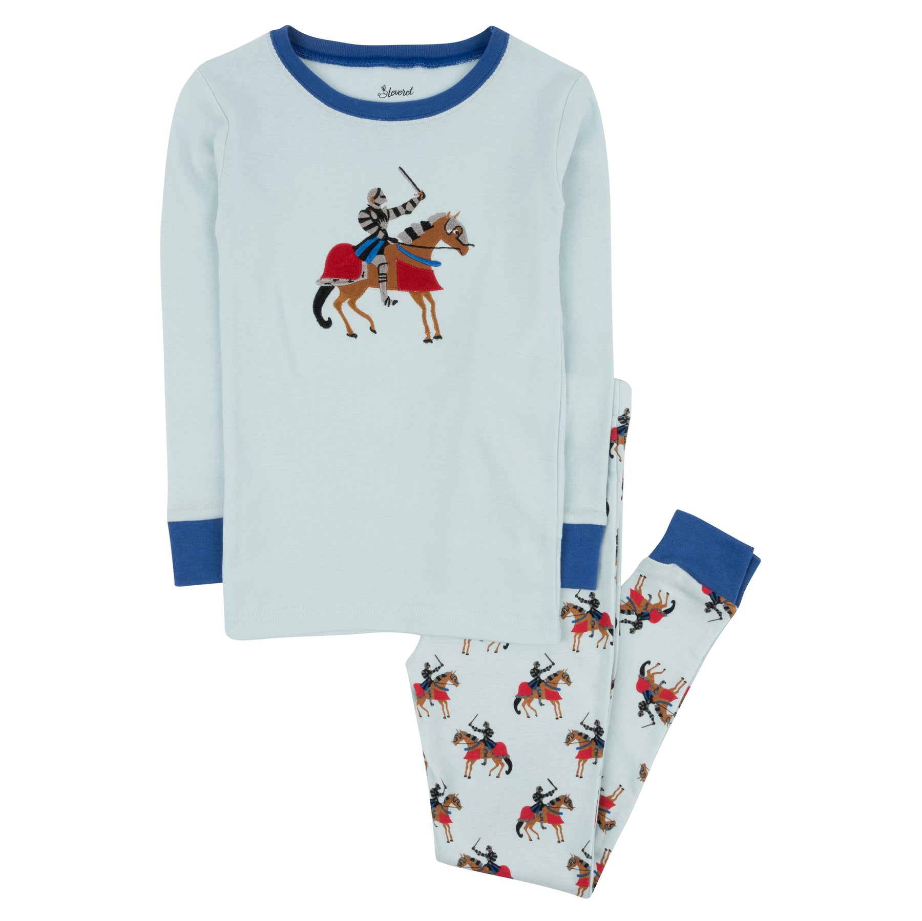 Kinder zweiteilige Baumwolle Pyjamas Ritter