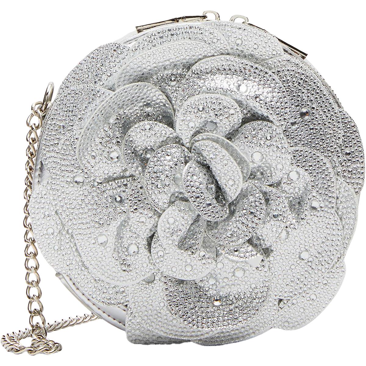 Die Rose weiß Cross Kunstleder Schulter Handtasche