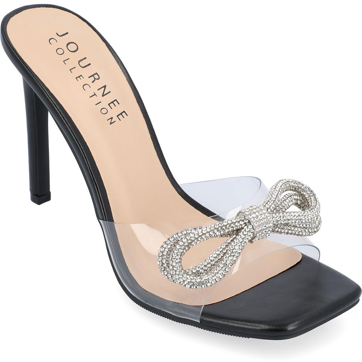 Schwarze Leder Pumps von Fenella Imitat