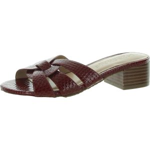 Sonnet Slip auf Runde offene Zehe Slide Sandalen