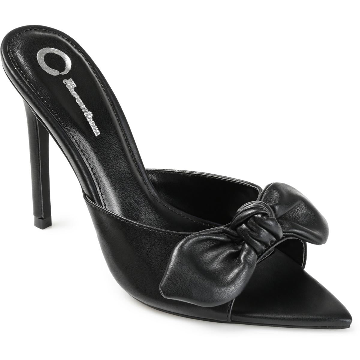 Schwarze Leder Pumps von ZELAH