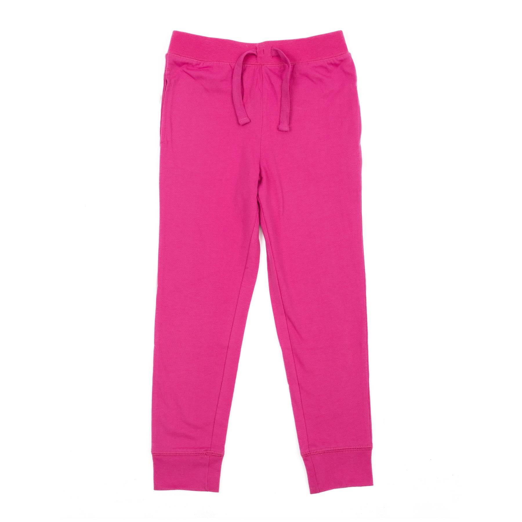 Kinder Kordelzug Jogger Hose Klassische Volltonfarbe