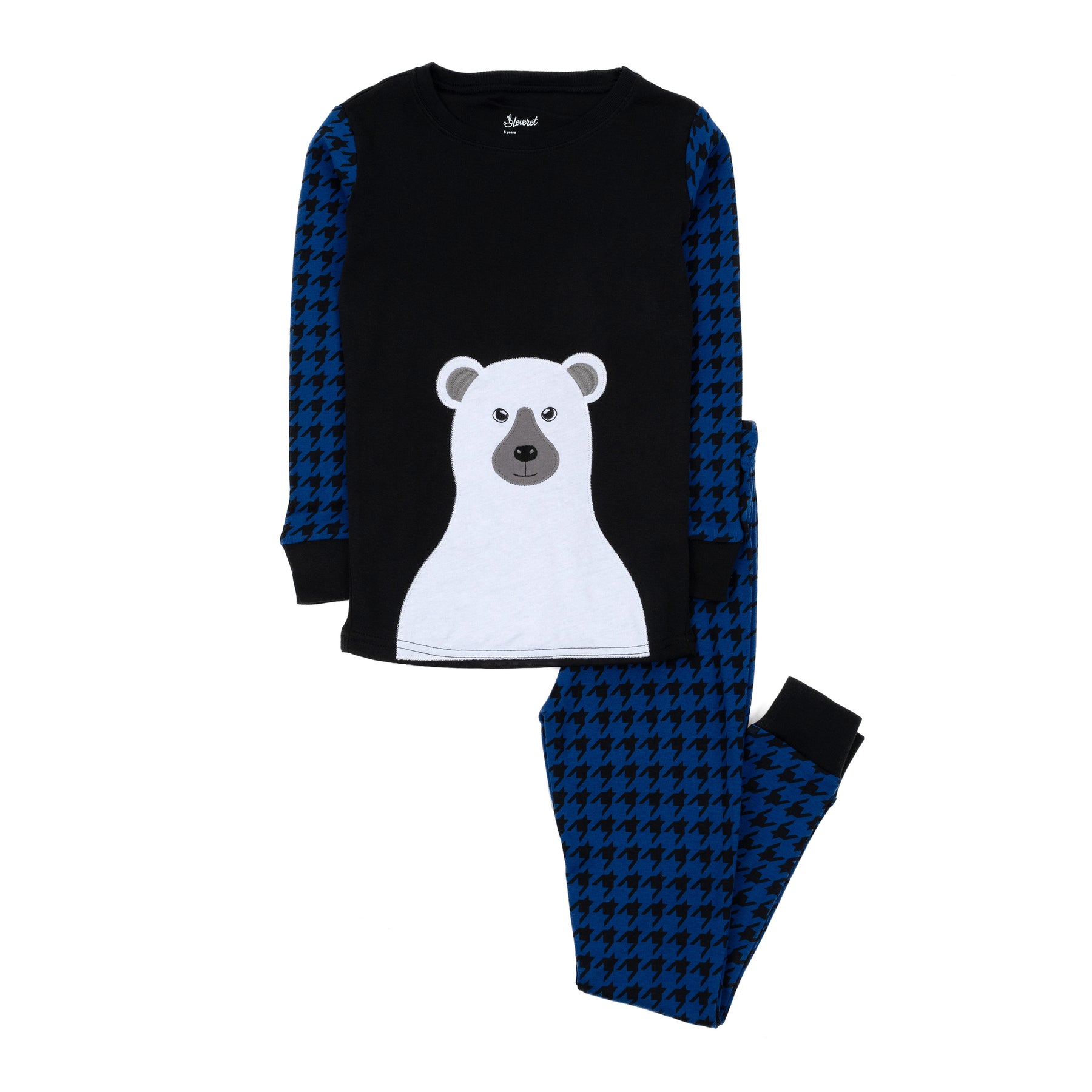 Weihnachten Kinder zwei Stück Baumwolle Pyjamas Vollbär