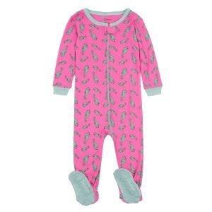 Kinder gefüttert Baumwolle Pyjama Meer Pferd