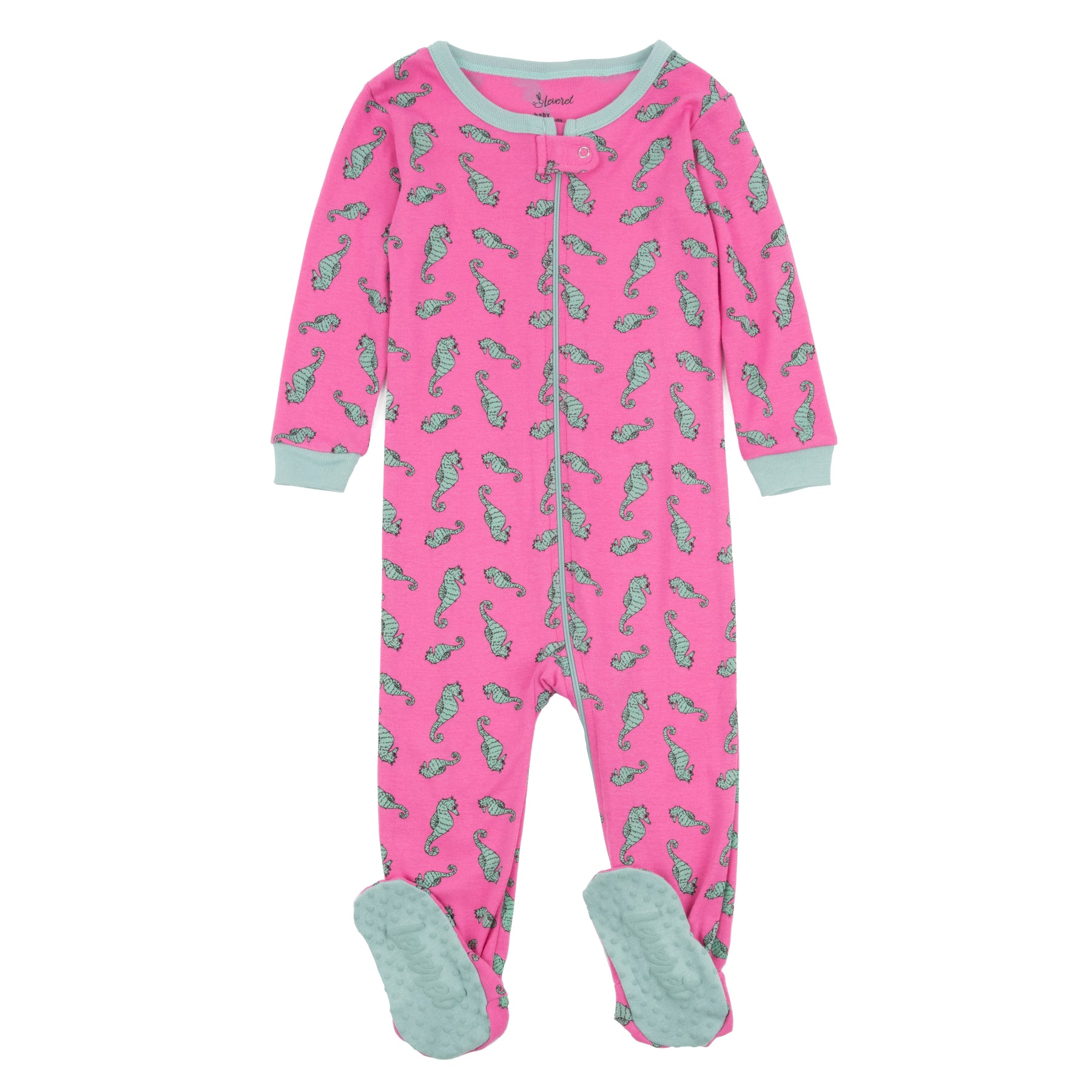 Kinder Fuß Baumwolle Pyjamas Meer Pferd