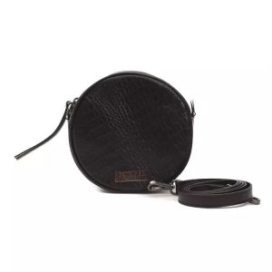 Pompei Donatella Elegant Leder ovale Kreuzkörper Damen Perfektion
