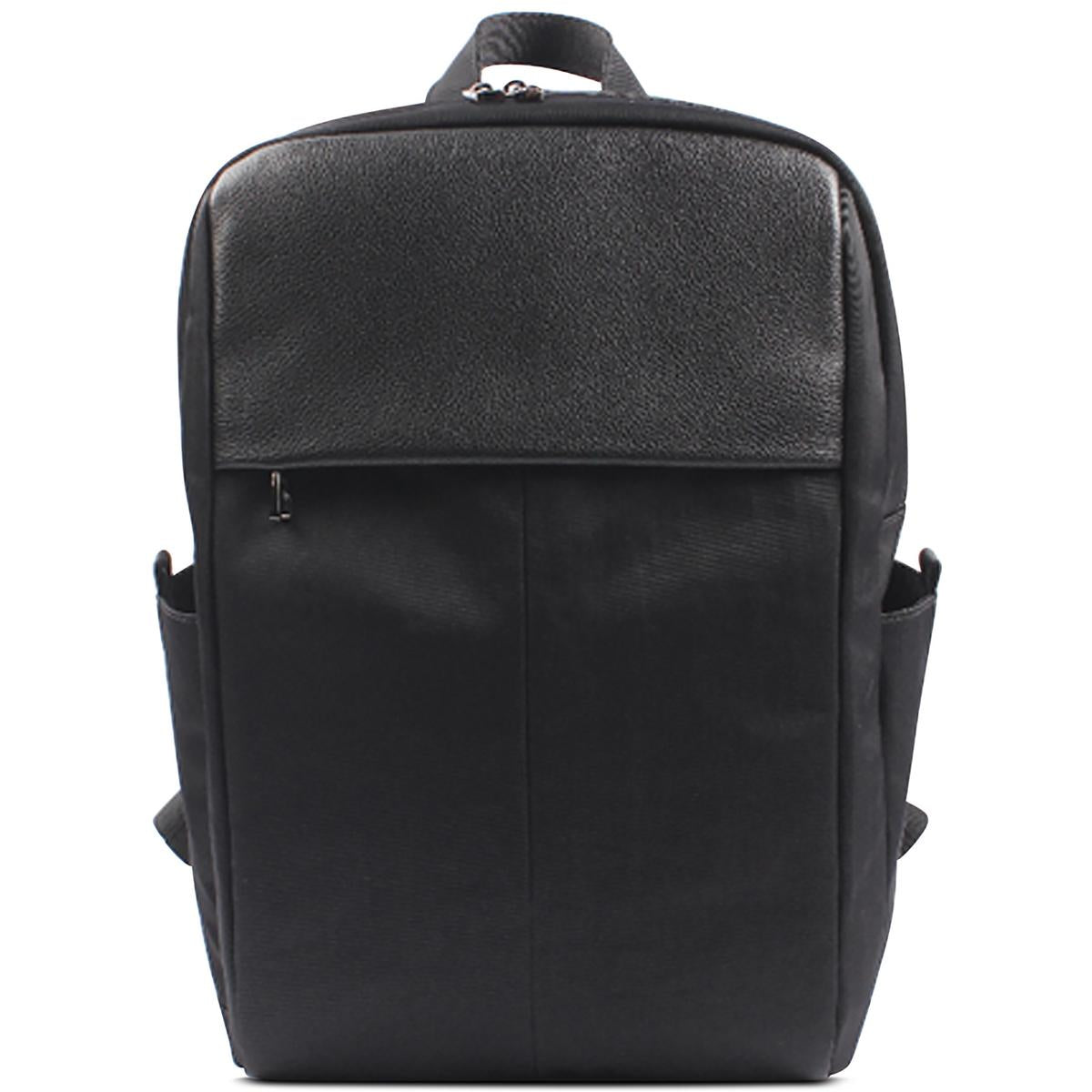 Imitat Besatz gepolsterter Rucksack