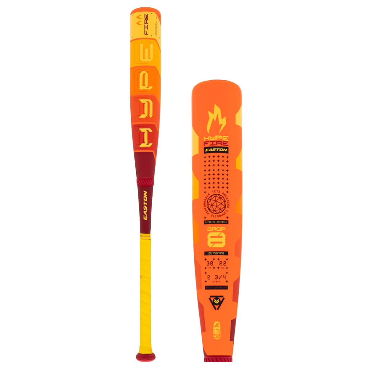 2025 Easton Hype Fire-8 USSSA Baseballschläger