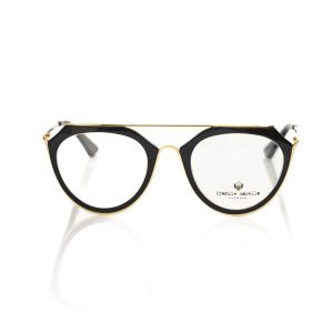 Frankie Morello Chic Aviator Eyeglasses with and Damen Akzente