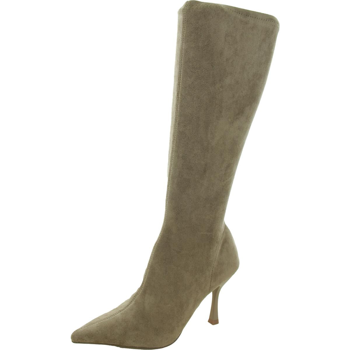 Drea Imitat Wildleder hohe Stiefel