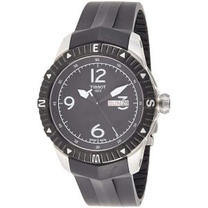 Tissot Herren T-Navigator schwarzes Zifferblatt Uhr