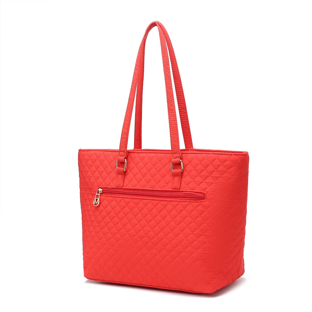 Hallie Solid aus gesteppter Baumwolle Damen-Tasche von Mia K