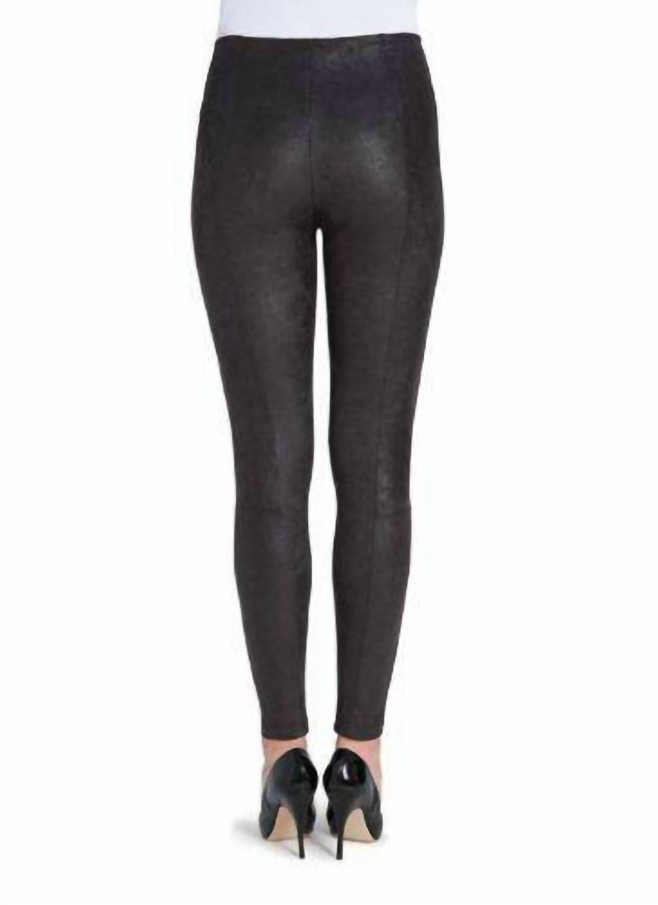 Buff Wildleder Legging -Xl in schwarz