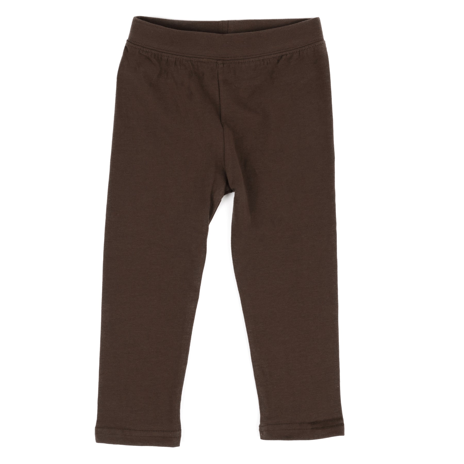 Mädchen Legging Neutrale Volltonfarbe