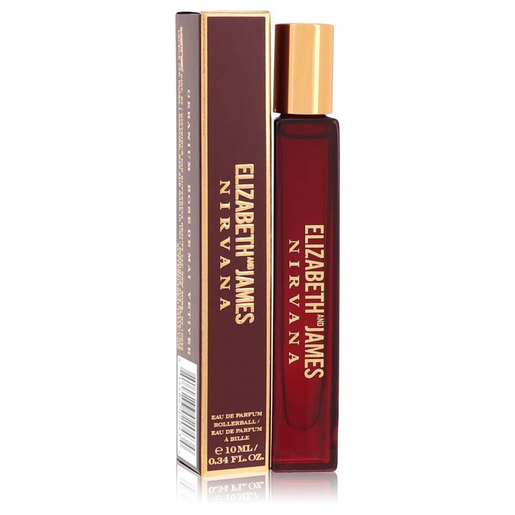 Nirvana Rose von Elizabeth and James Mini Eau de Parfum Roller Kugelschreiber.34 oz für Damen