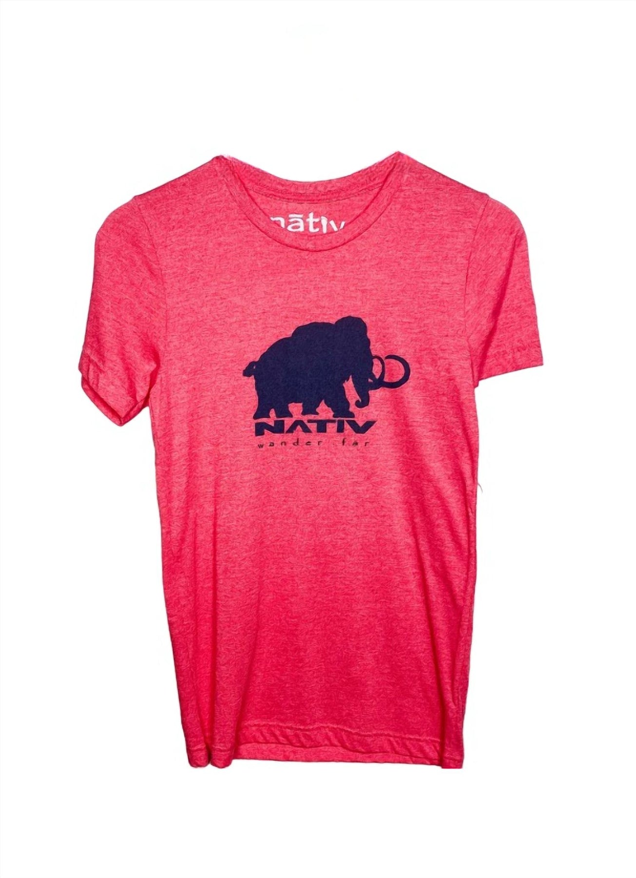 Herren Mammut Kurzarm T-Shirt In Rot Triblend