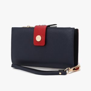 MKF Kollektion Solene Vegan Leder Damen-Armbandtasche von Mia K