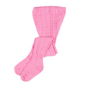 Mädchen Kabel stricken Strumpfhosen klassische feste Farbe