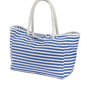 LASCANA Damen gestreifte Tote Tasche – 7766130065468
