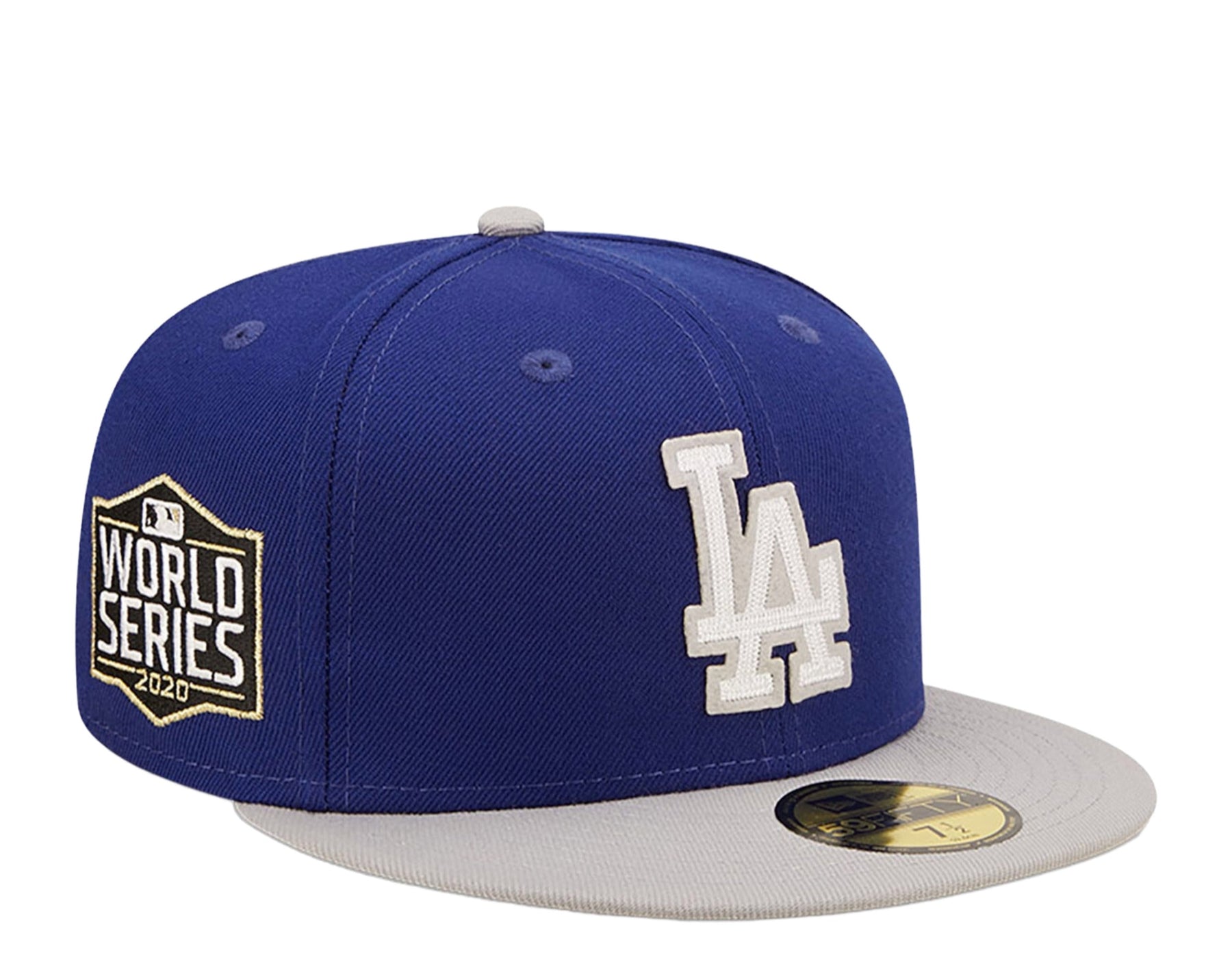 New Era Los Angeles Dodgers Letterman 59FIFTY Einbaukappe 60296433 – Blau/Grau