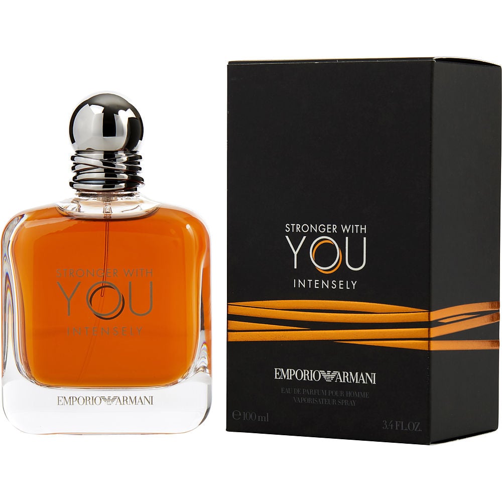 Emporio Armani Stronger With You Intensely von Giorgio Armani Eau de Parfum Spray 3.4 Oz Herren