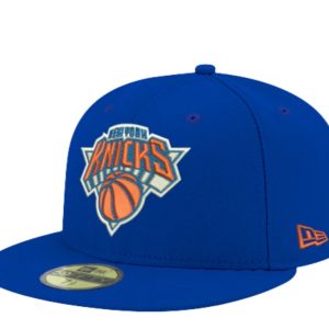 New Era 59Fifty NBA New York Knicks blau montierte Hut 70343402 7676494741564