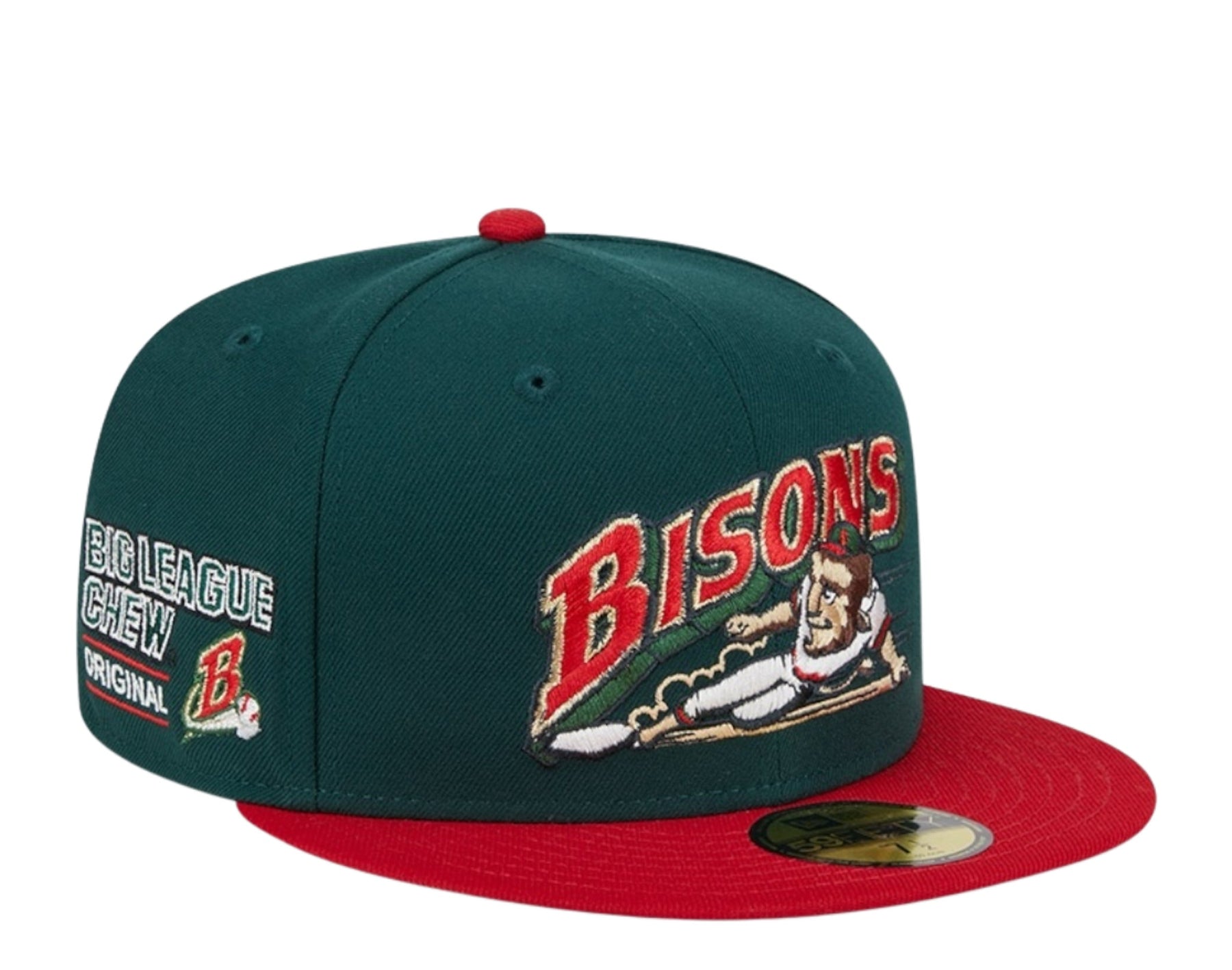New Era Groß League Chew Buffalo Bisons 59FIFTY ausgestattet MiLB 60507011