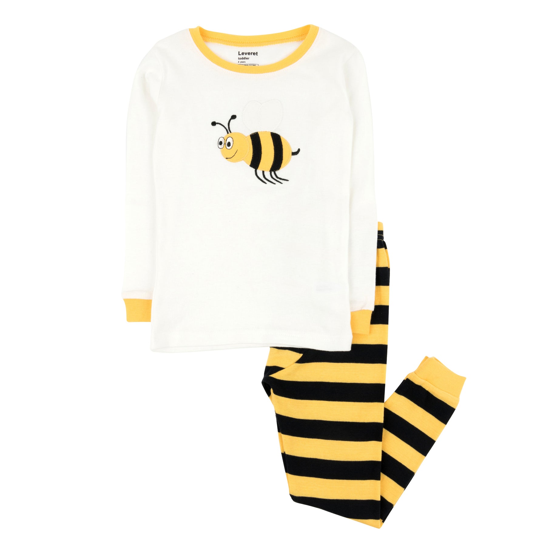 Kinder zweiteilige Baumwolle Pyjamas Bumble Bee