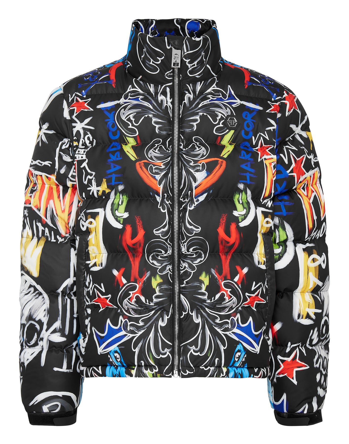 Daunenjacke Skull und Plein