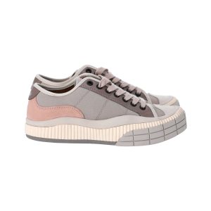 Chloe Clint Sneaker aus grauem Nylon